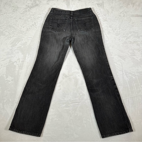 Ralph Lauren Jeans Women Size 4 Gray Denim Bootcut Cotton Blend EUC - Picture 2 of 14